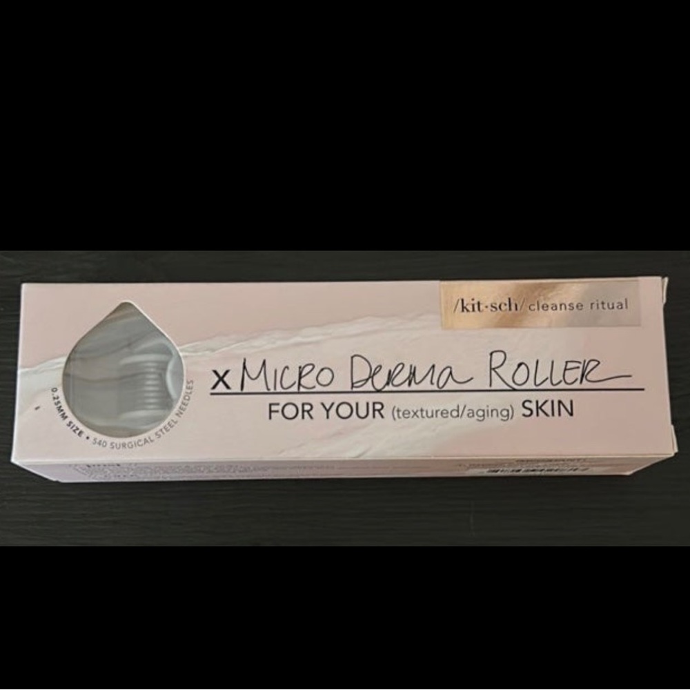 Kitsch micro derma facial roller NEW in Box